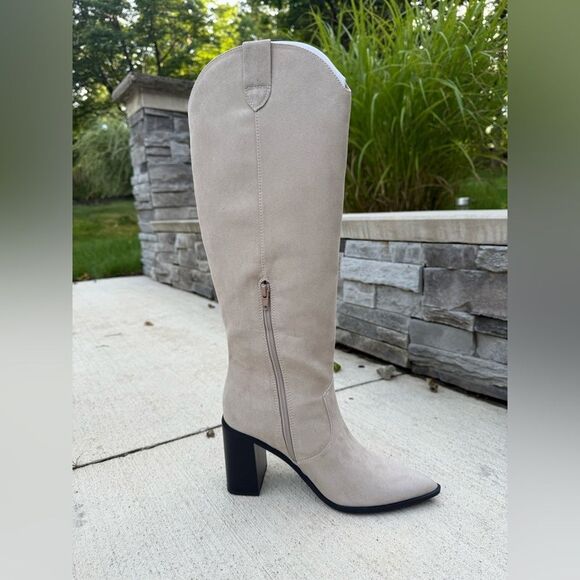 The Drop Women's Cassandra Knee-high Western Boot Overknee NWT - Picture 3 of 5